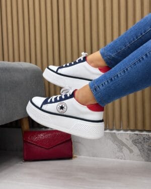 Tenis Glossy Blanco Tommy