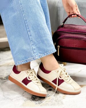 Tenis Angela Talco x Vinotinto