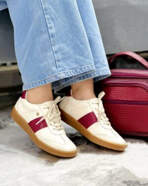 Tenis Naylin Talco Vinotinto