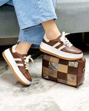 Tenis Dalia Chocolate x Talco