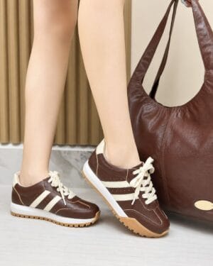 Tenis Selene Avellana x Talco