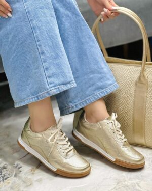 Tenis Giselle Dorado