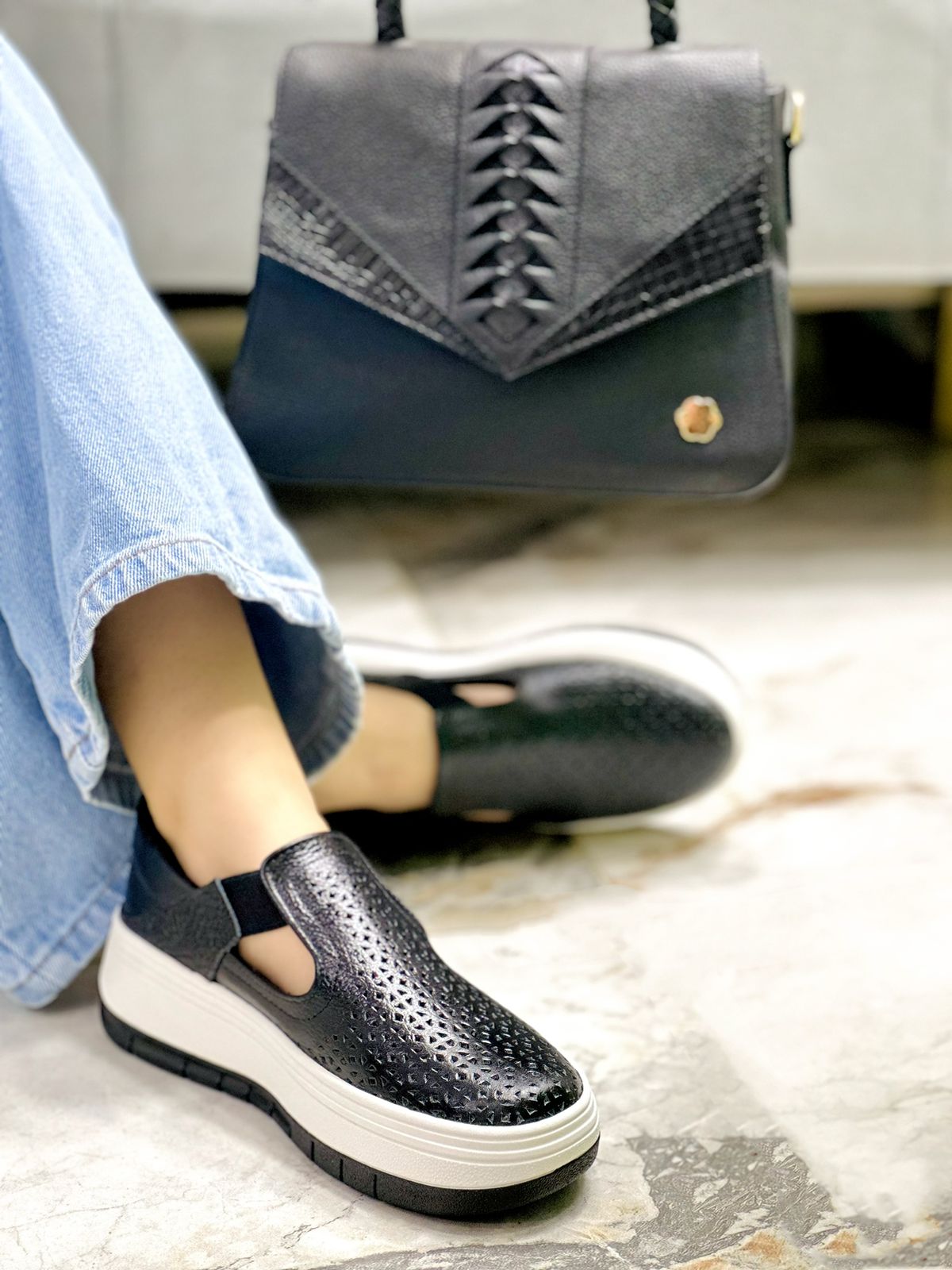 Tenis Samira Negro - Imagen 2