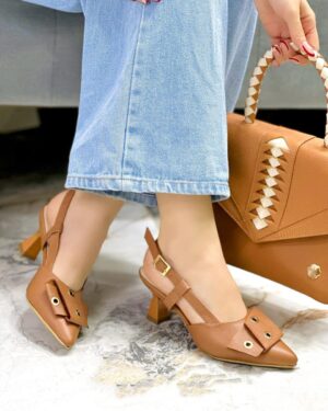 Tacón Marcela Bambi Miel