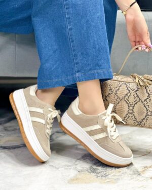 Tenis Dalia Beige x Talco