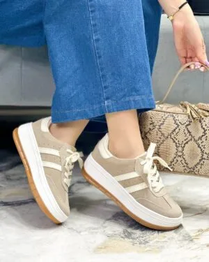 Tenis Dalia Beige x Talco