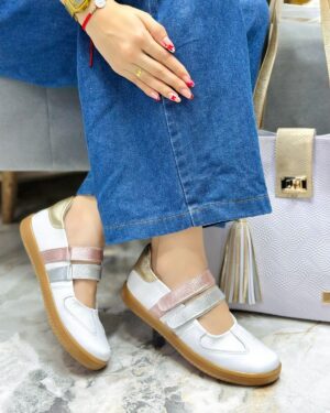 Tenis Kiara Blanco 3 Oros