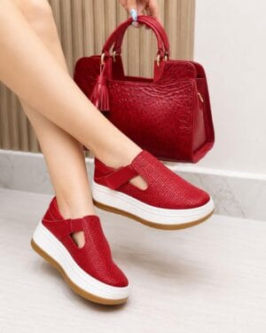 Tenis Samira Rojo