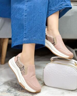 Tenis Zoé Nude Folia