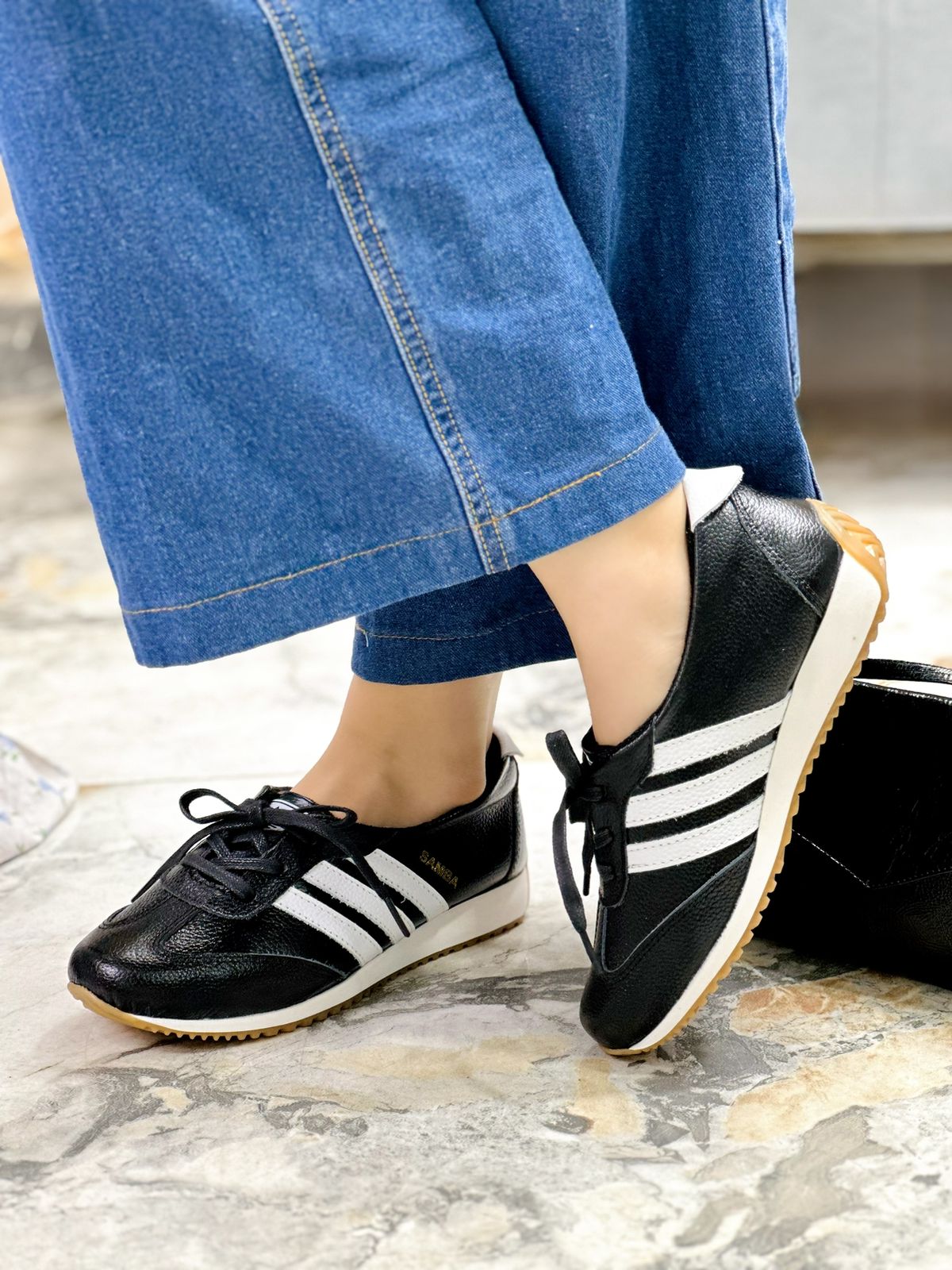 Tenis Nox Negro x Blanco - Imagen 2