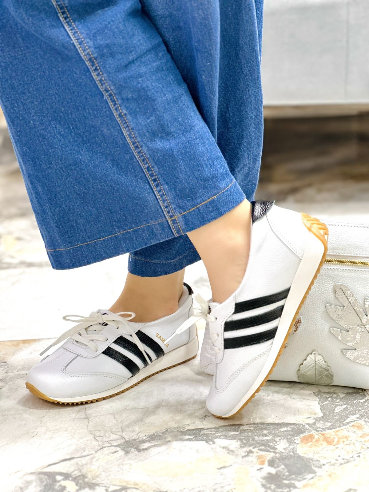 Tenis Nox Blanco x Negro - Imagen 2