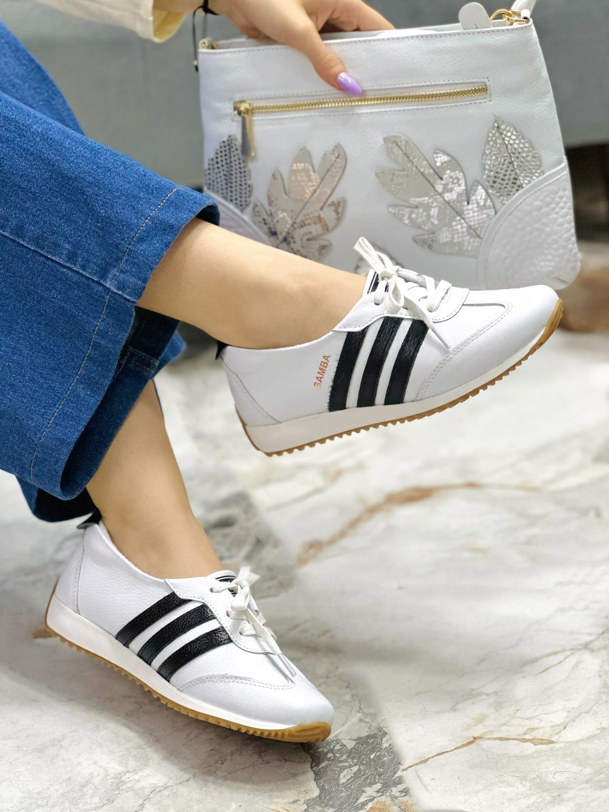 Tenis Nox Blanco x Negro