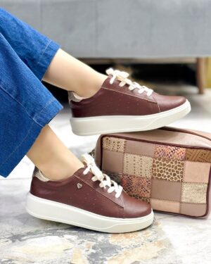 Tenis Paris Avellana x Dorado