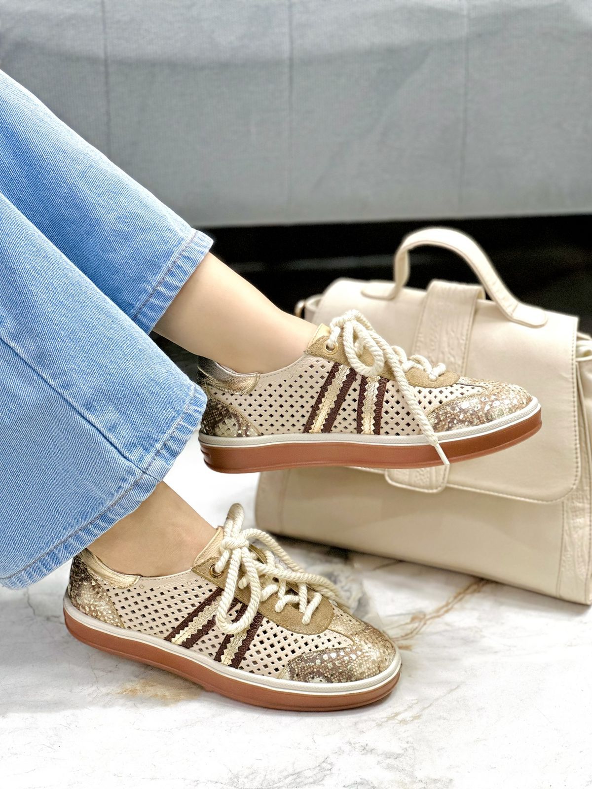 Tenis Sharon Capuchino x Folia