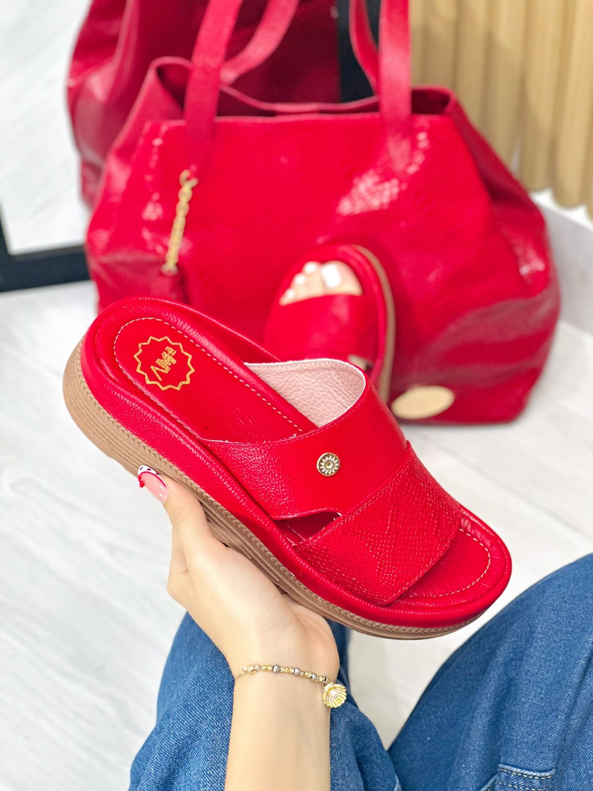 Canoa Sofia Rojo Amalfi - Imagen 2