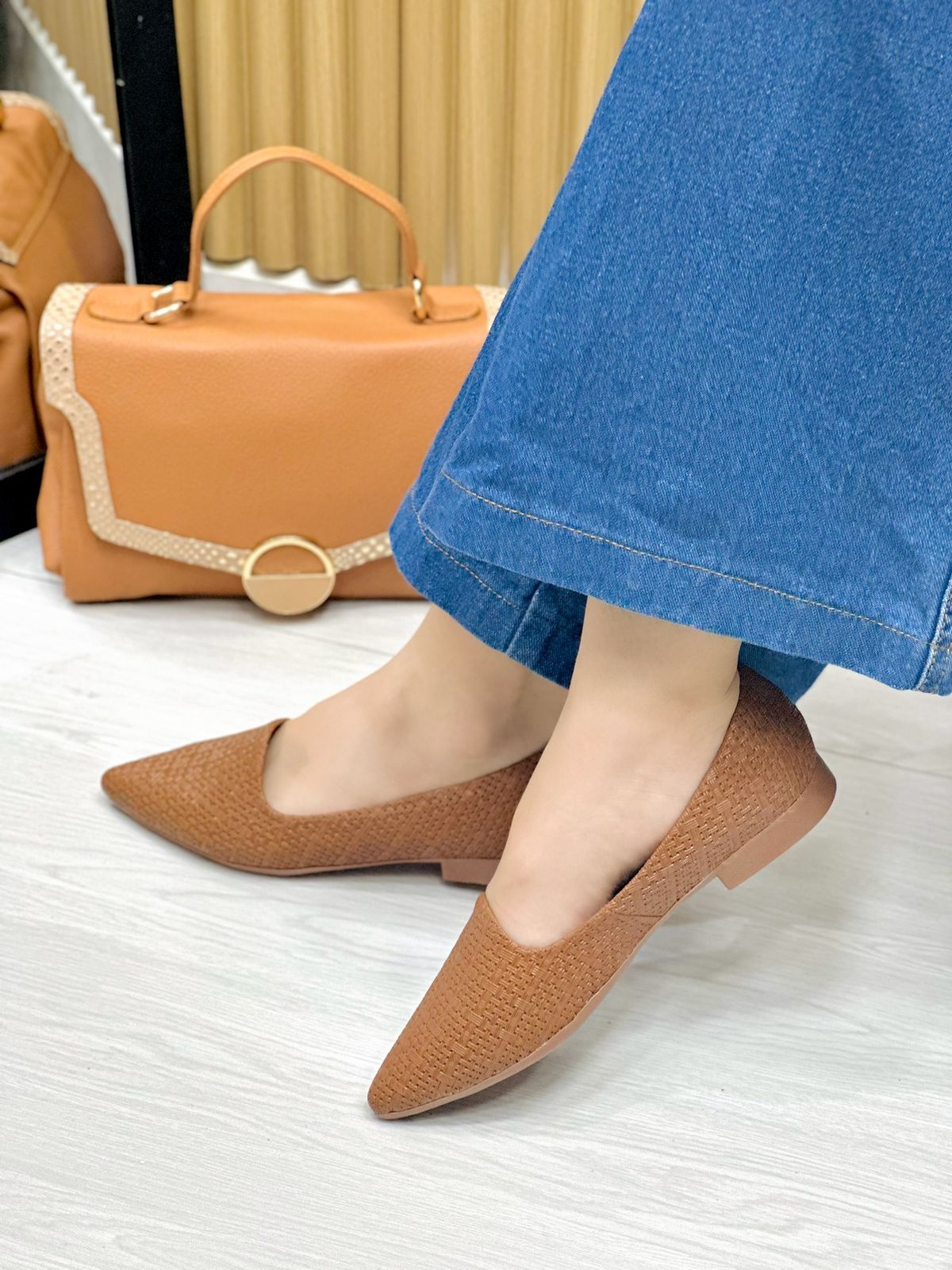 Baleta Cloe Miel - Imagen 2