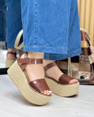 Plataforma Nicky Chocolate Amalfi