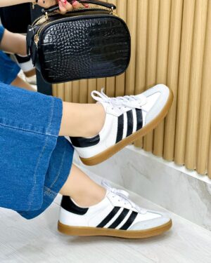 Tenis Strada Blanco x Negro