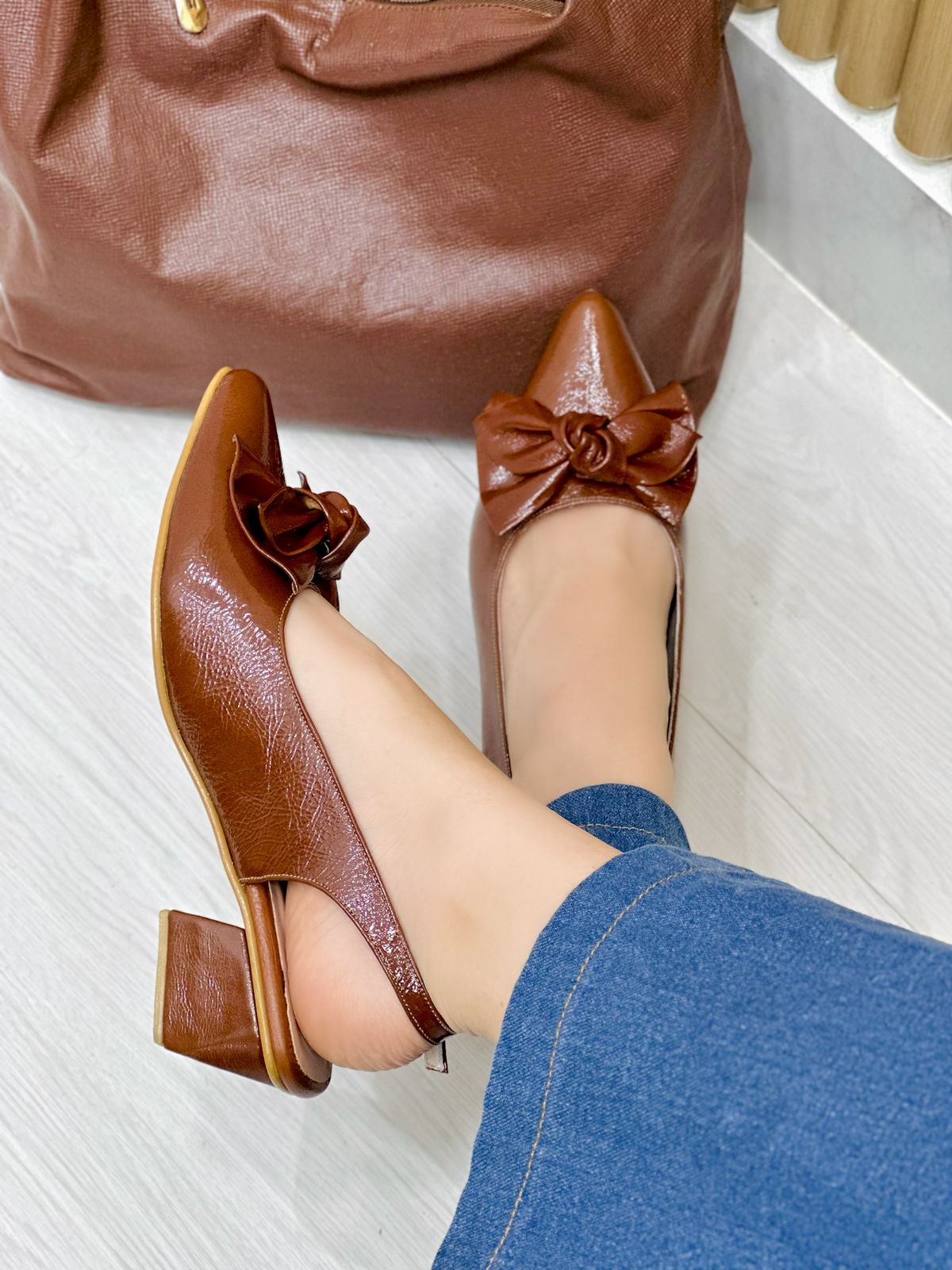 Tacón Milano Miel - Imagen 2