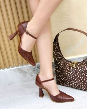 Tacón Amber Chocolate