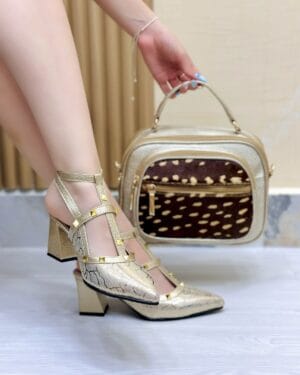 Tacón Pasión Dorado