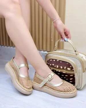 Alpargata Axis Dorado