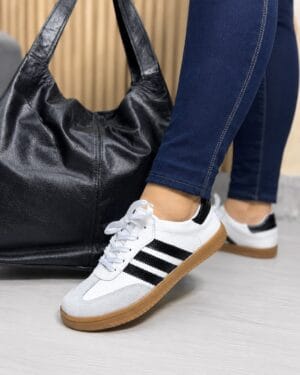 Tenis Strada Blanco x Negro