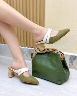 Tacón Icon Verde x Talco