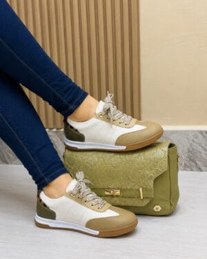 Tenis Felicia Talco Verde