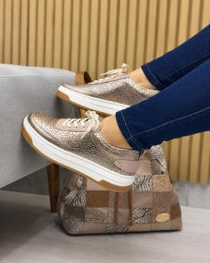 Tenis Anais Luna x Taupe