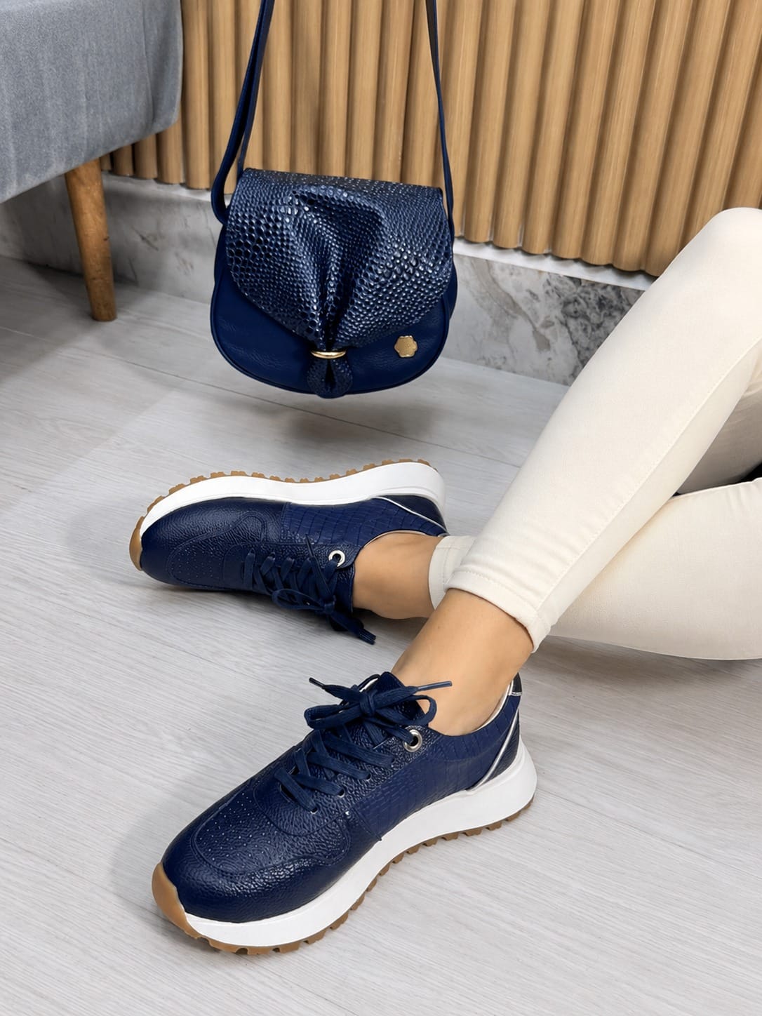 Tenis Uma Azul - Imagen 3