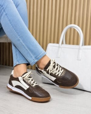 Tenis Susana Chocolate-Talco